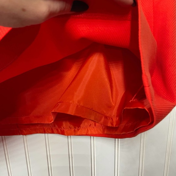 Talbots Women’s Red Side Two Pocket Above Knee Length Mini Skirt Size 20W - Picture 6 of 8